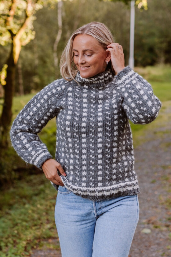 Godafoss chunky islender - Strikkia 2021-024