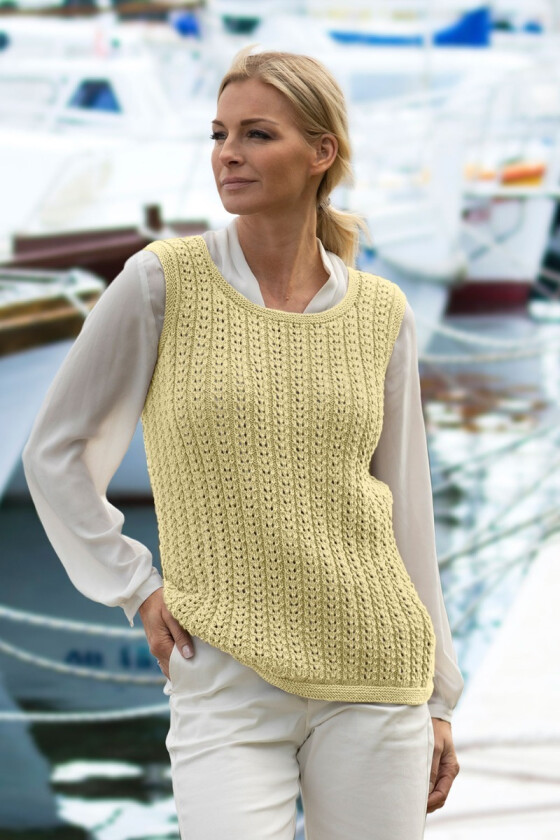Lys gul Jekt vest - Viking 2014-09-543