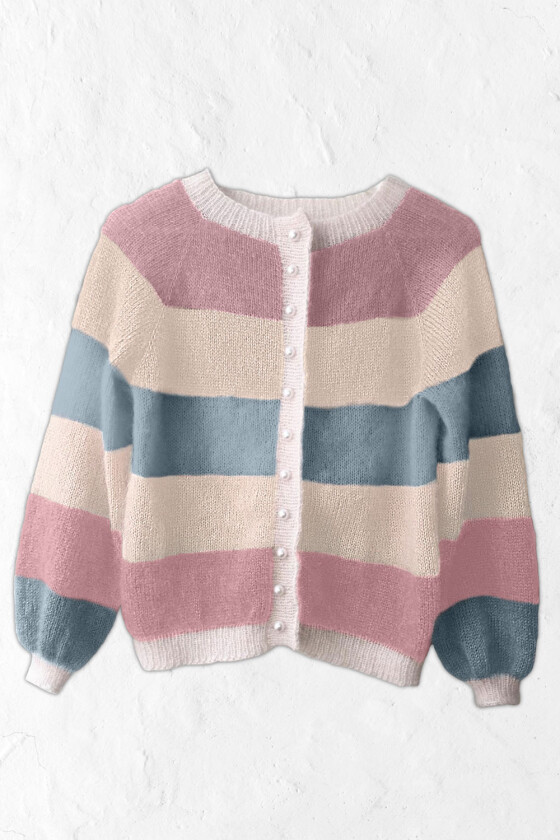 Sorbet cardigan fra Mille Fryd Knitwear (5 farger) v003
