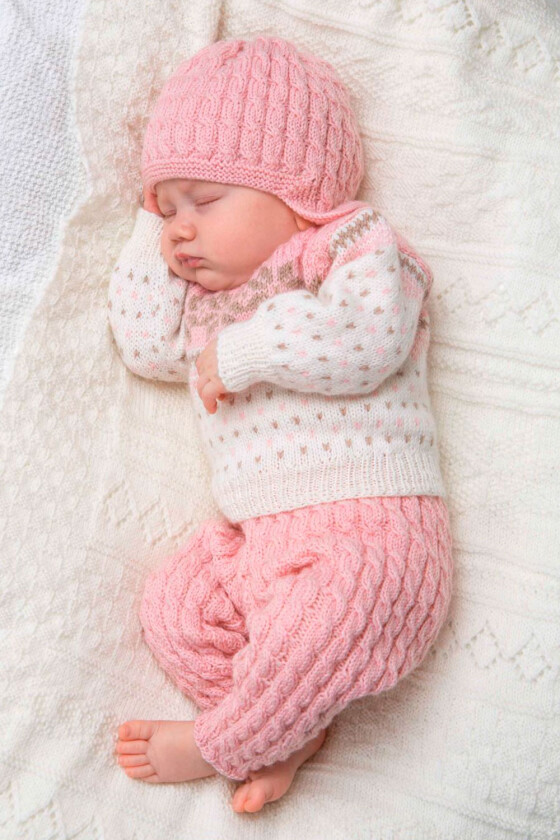 Rosa hentesett til baby - Viking 1305-16