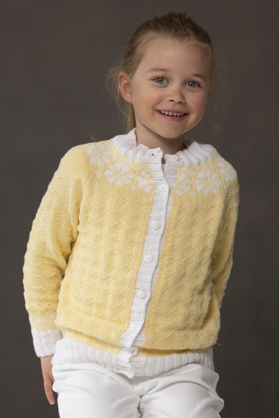 Lyst gul Lydia jakke til jente - Viking 2015-03c