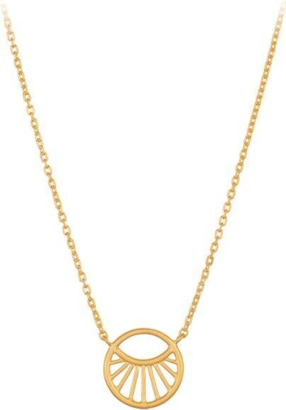 Daylight Forgylt Sølv Halskjede N-472-GP