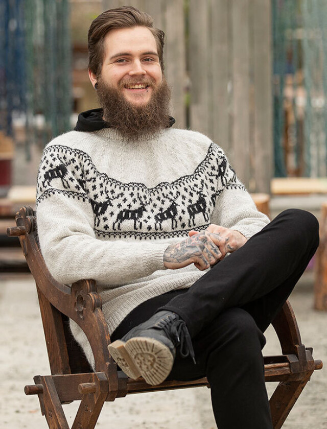 Suse herregenser med elg fra Viking 1824-3