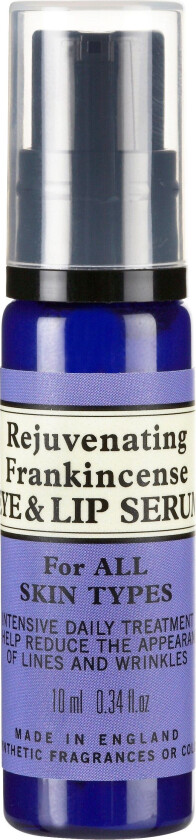 Rejuvenating Frankincense Eye & Lip Serum 10 ml