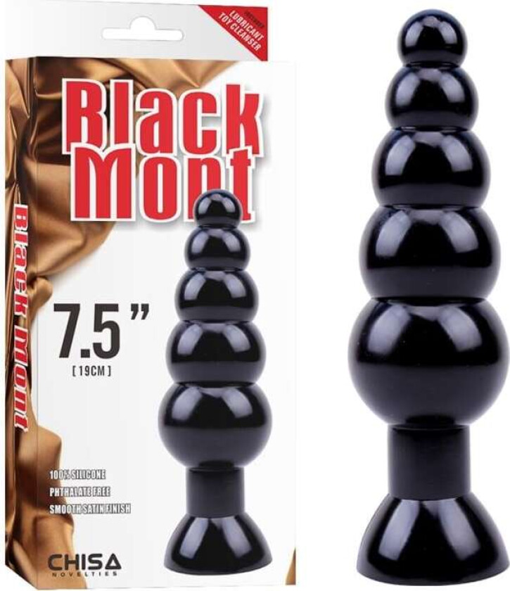 Large Anal Bead 7.2 Black