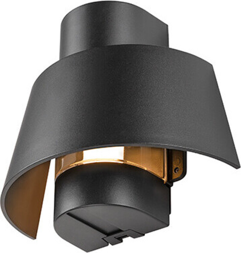 - Photoni Utendørs Vegglampe Conical Black