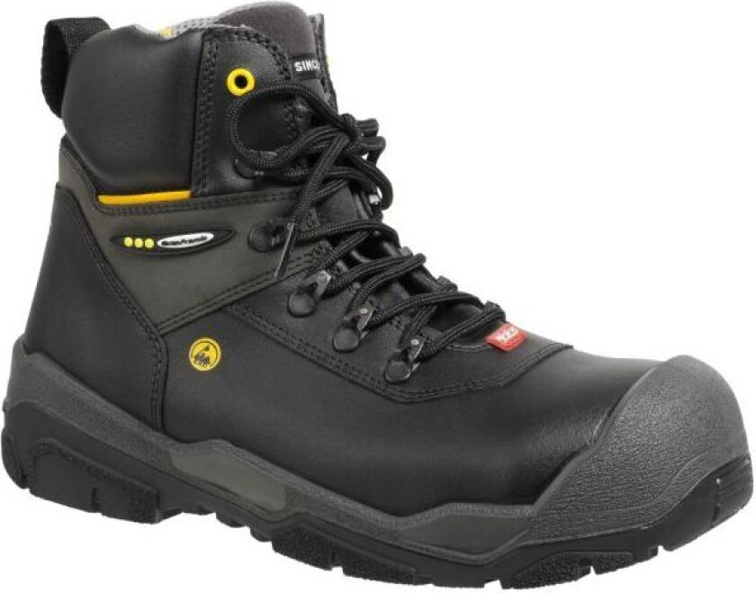 1828 Jupiter Vernestøvel S3, svart, bred lest 38