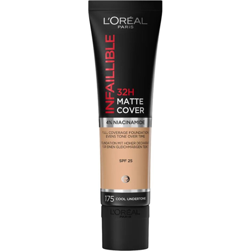 L'Oreal Foundation Infallible Matte Cover G. Amber