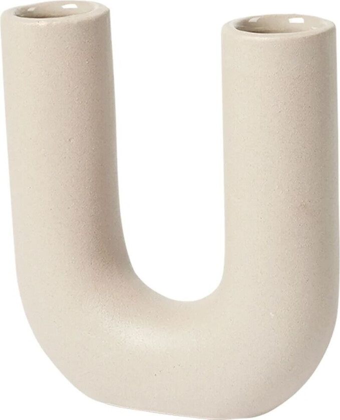 Hector vase U Ø16 cm Dove grey