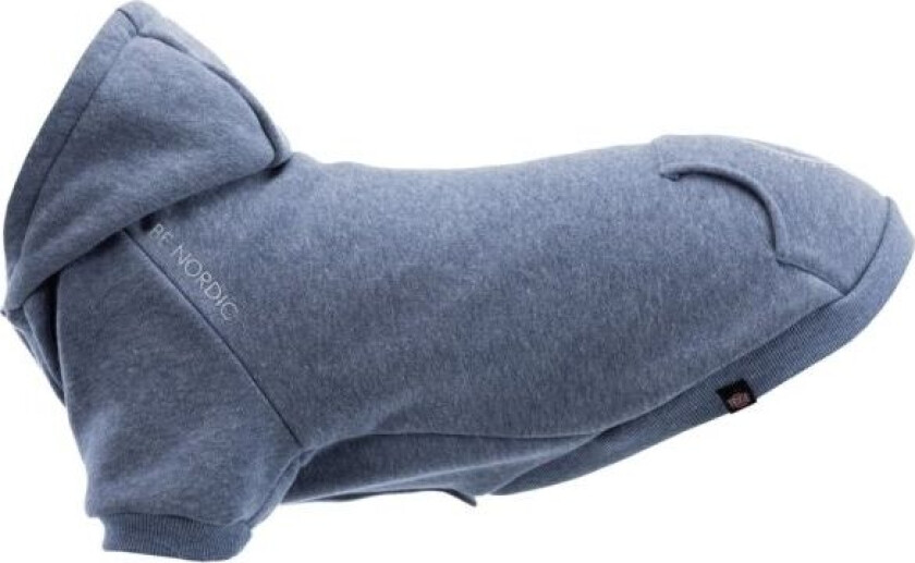 Be Nordic Hundegenser Hoodie Blå (36 cm)
