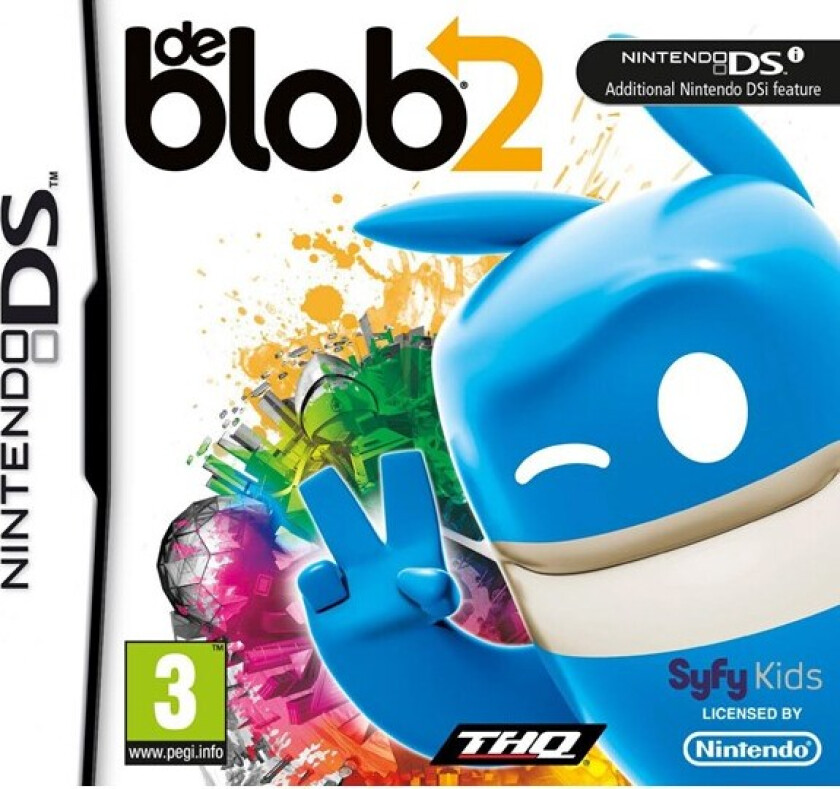 de Blob 2: The Underground - Nintendo DS - Puslespill