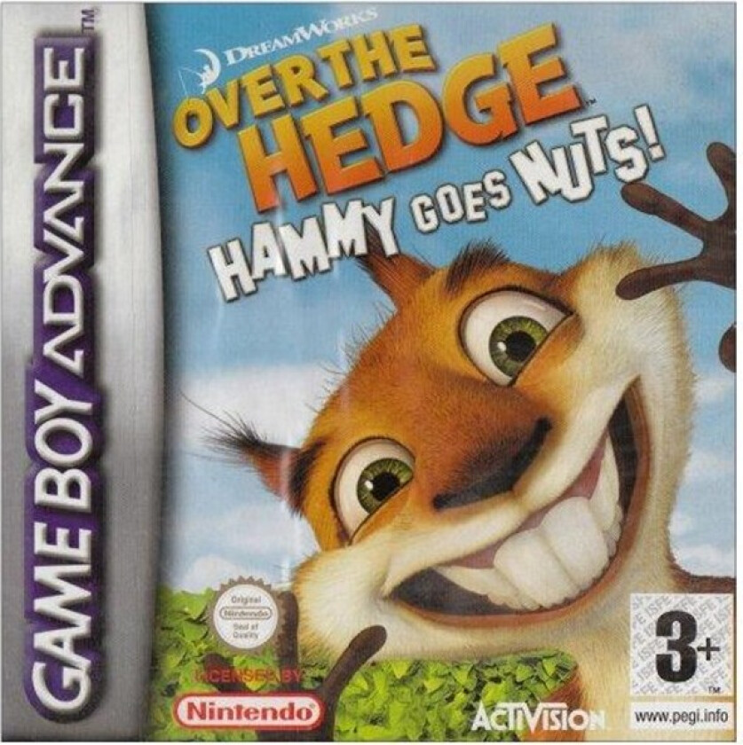 Over the Hedge: Hammy Goes Nuts! - Nintendo Game Boy Advance - Action/Adventure