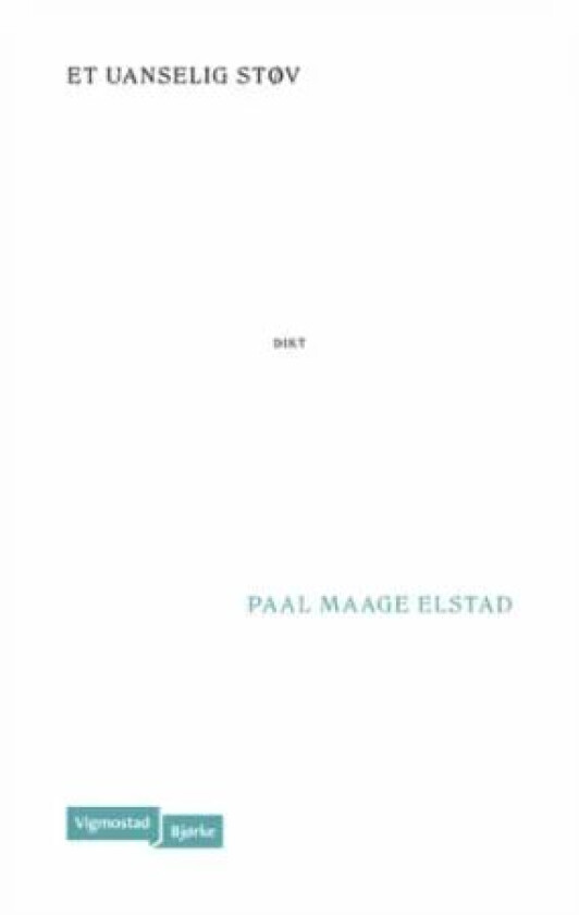 Et uanselig støv av Paal Maage Elstad
