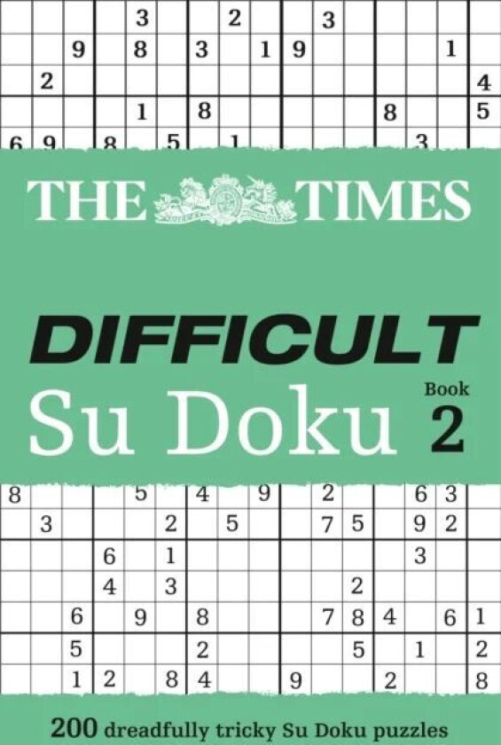 The Times Difficult Su Doku Book 2 av The Times Mind Games