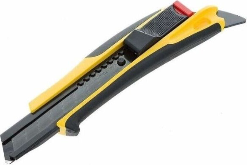 Kniv m/kliklås 2-i-1 18mm m/tæppehage