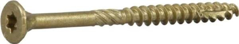 Bilde av 6,0X80 spånpladeskrue undersænket TX30 CorrSeal - (100 stk.)