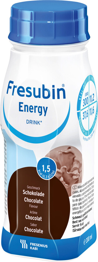 Energy Drink sjokolade, 4x200 ml