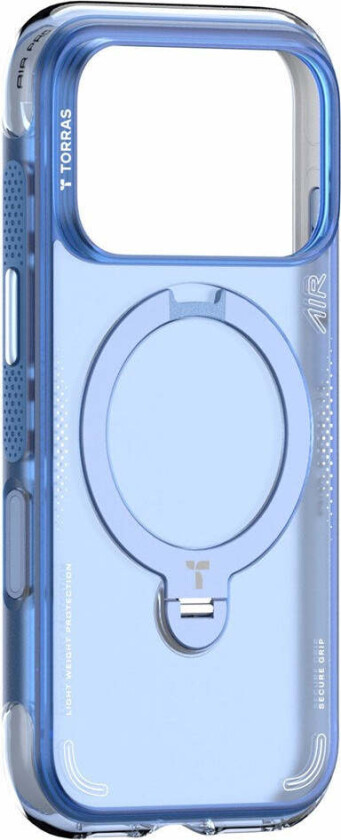 iPhone 18 Pro Max / 17 Pro Max TORRAS Ostand Q3 Air Deksel - MagSafe Kompatibel - Blå