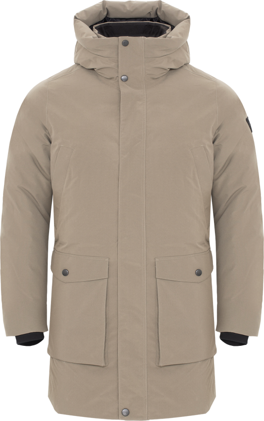 Men's Mid Length Parka Roasted Cashew