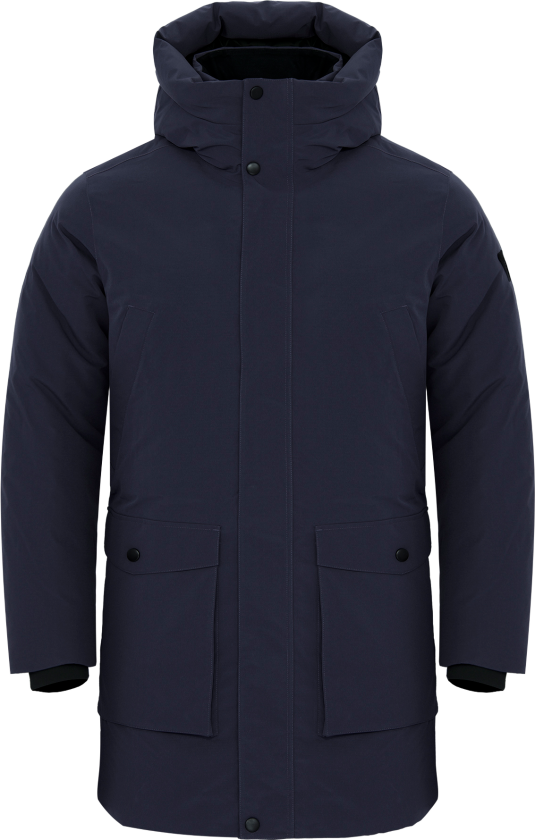 Men's Mid Length Parka Navy