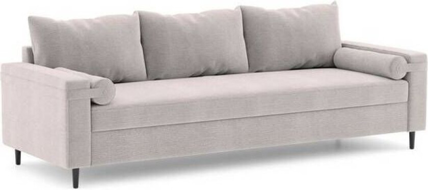 Bilde av ARCELLA sovesofa 3-seter Light grey (cool grey)