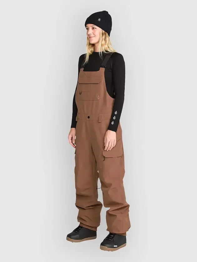 Creston 3D Stretch Bib Pant brun