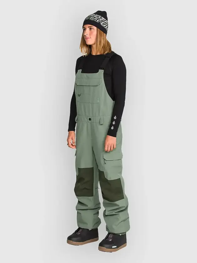 Creston 3D Stretch Bib Pant grønn
