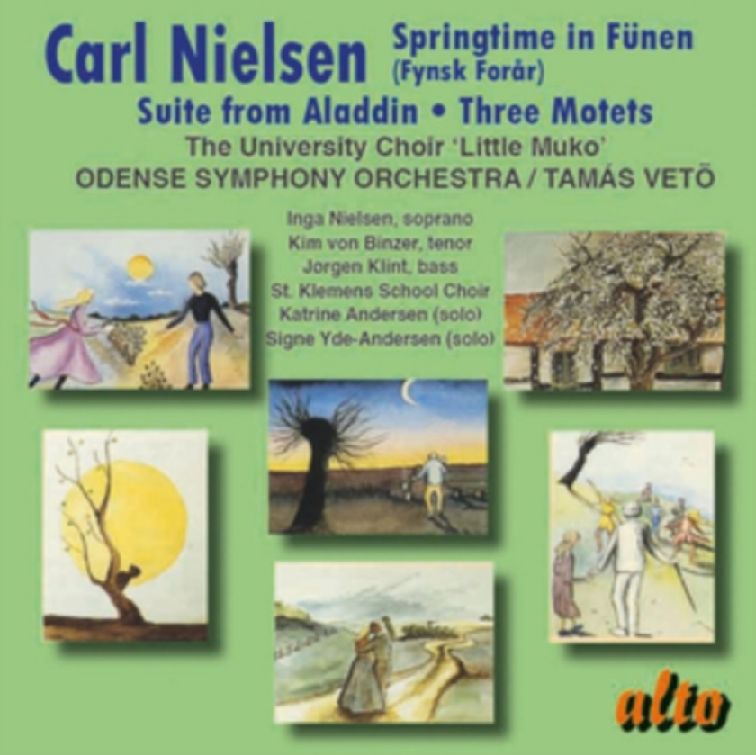 Carl Nielsen: Springtime In Fünen/Suite From Aladdin/Three Motets CD