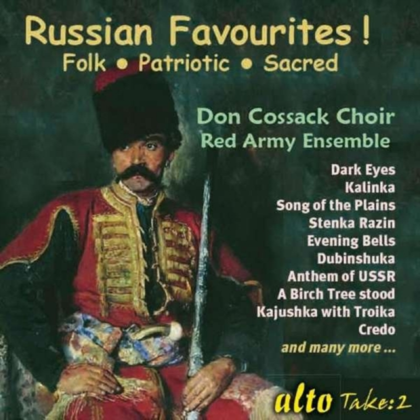 Don Choir Cossack, Red Army Ensemble Russian Favourites! CD