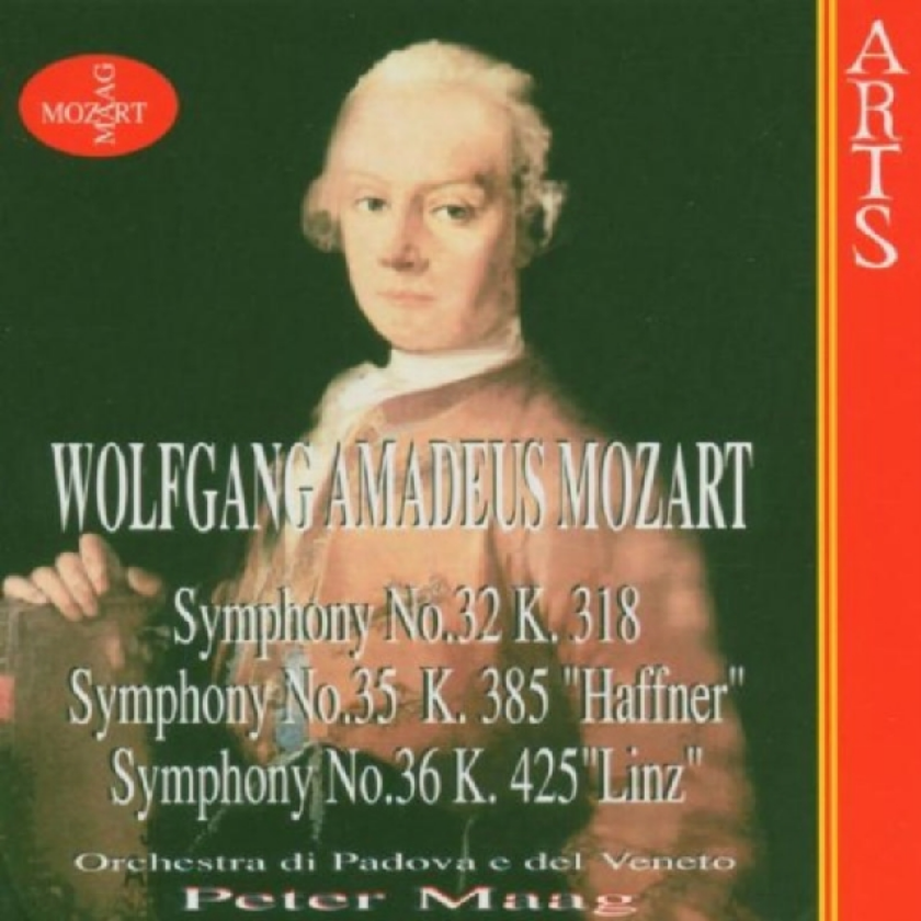 Wolfgang Amadeus Mozart: Symphony No. 32, K318/... CD