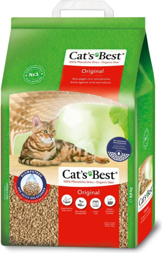 Original kattesand - 20 l (ca. 9 kg)