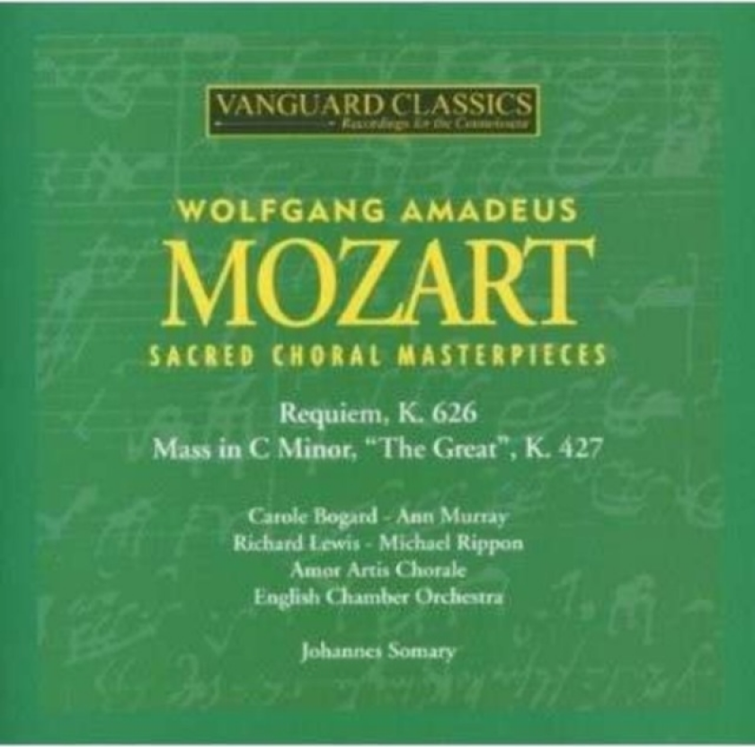 Wolfgang Amadeus Mozart: Sacred Choral Masterpieces CD