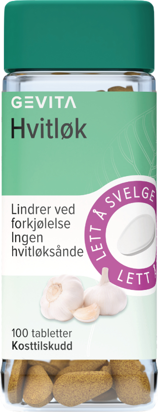 Hvitløk, 100 tabletter