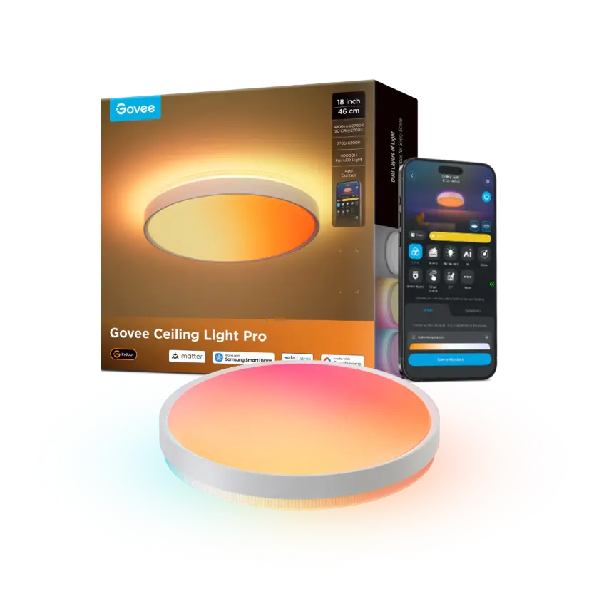 Round Smart Ceiling Light Pro 46cm