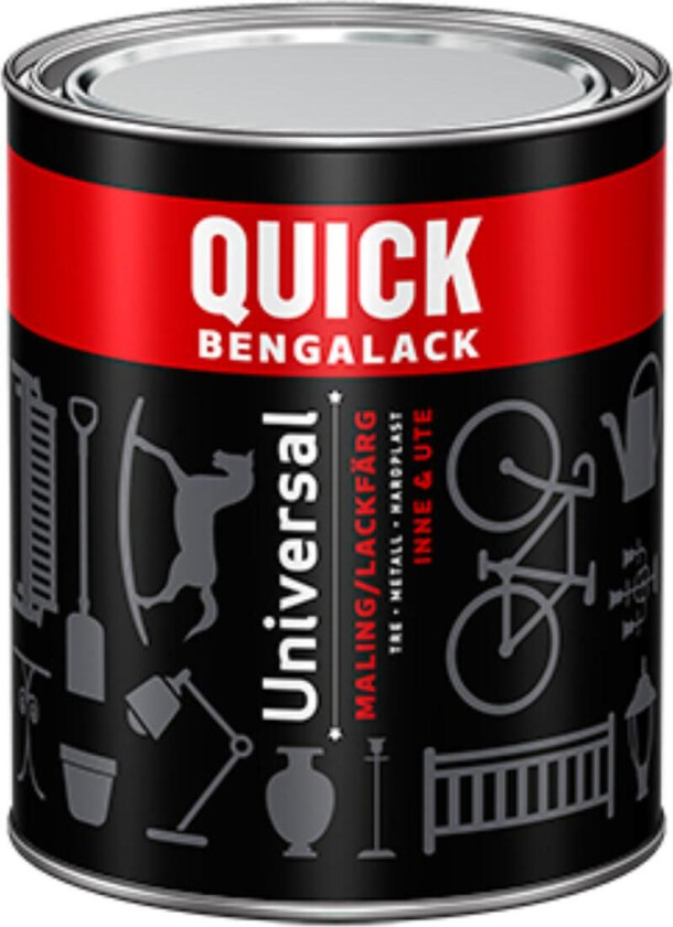 Bilde av Universal Matt Svart 0.75L