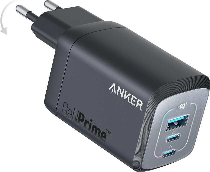 Bilde av Anker 735 Prime Wall Charger 67W 1A/2C Black