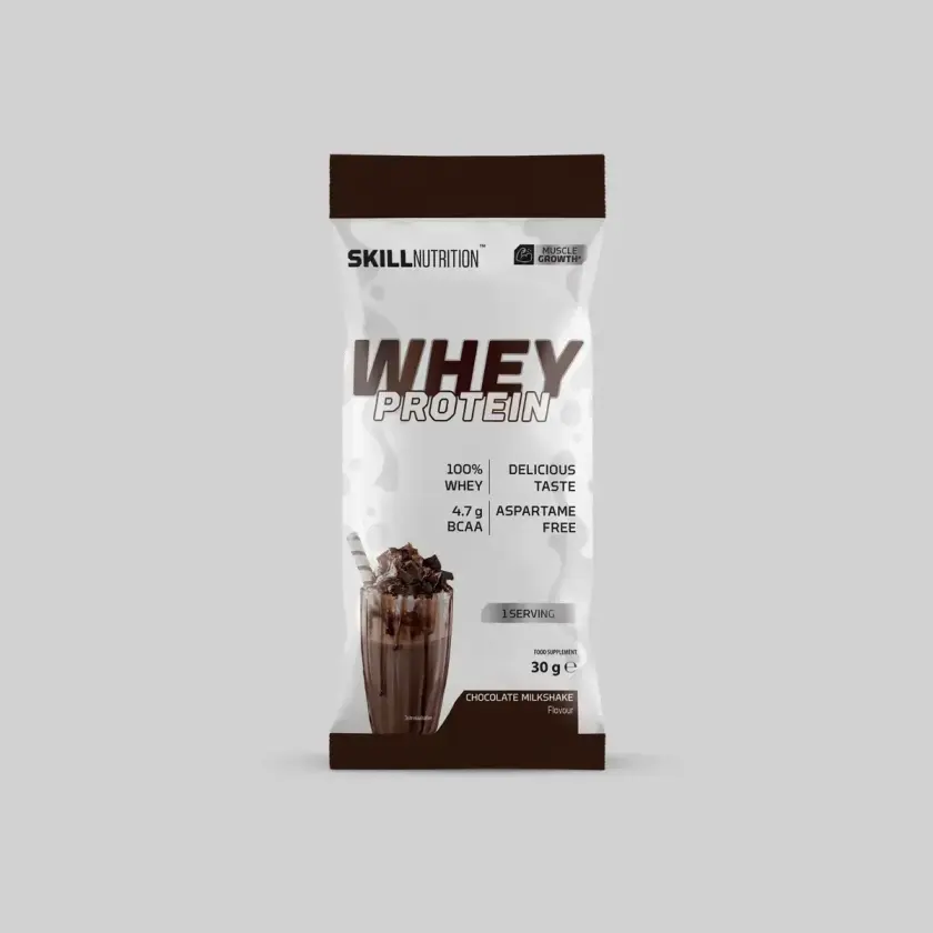 Bilde av Skill Nutrition | Whey Protein Powder | 30g porsjonspose - Chocolate Milkshake
