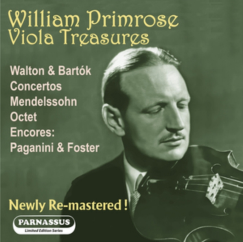 William Primrose: Viola Treasures CD