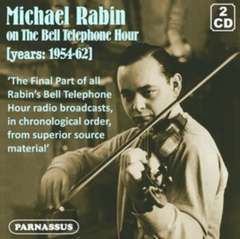 Michael Rabin On The Bell Telephone Hour (Years 195462) CD