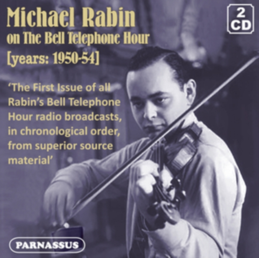 Michael Rabin On The Bell Telephone Hour (Years: 195054) CD