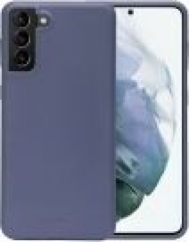 Bornholm - Baksidedeksel for mobiltelefon - 100 % biodegraderbart plantebasert materiale - Oseanblå - for Samsung Galaxy S21+ 5G