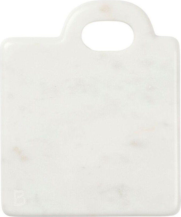 Olina skjærefjøl 14x17 cm White marble
