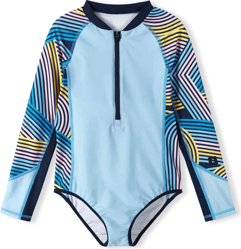 Kids' Aalloilla Swimsuit Frozen Blue 122 cm, Frozen Blue