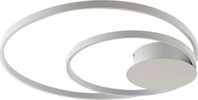 Nerwin LED-taklampe, rund, hvit