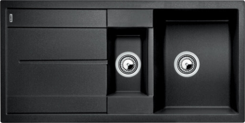 Metra 6 S kjøkkenvask, 100x50 cm, antrasitt