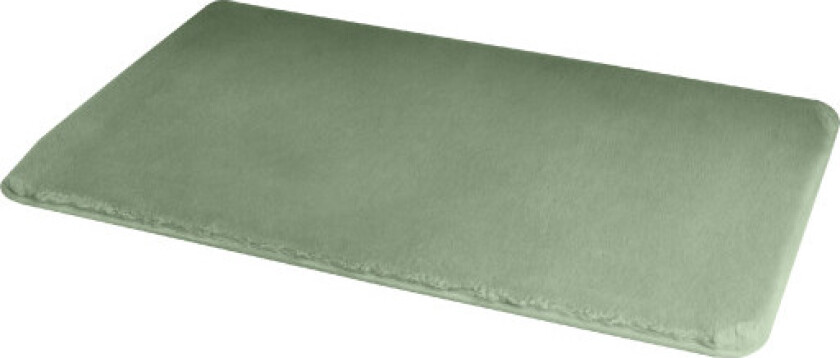 Fuzzy badematte, 50x80 cm, grønn