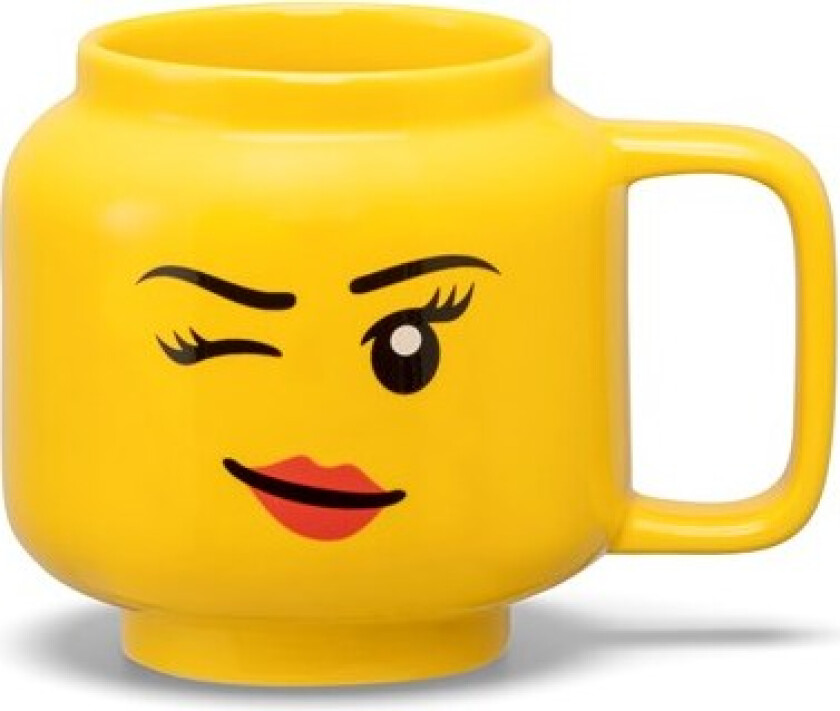 Ceramic Mug Small Winking Girl - 255 ml