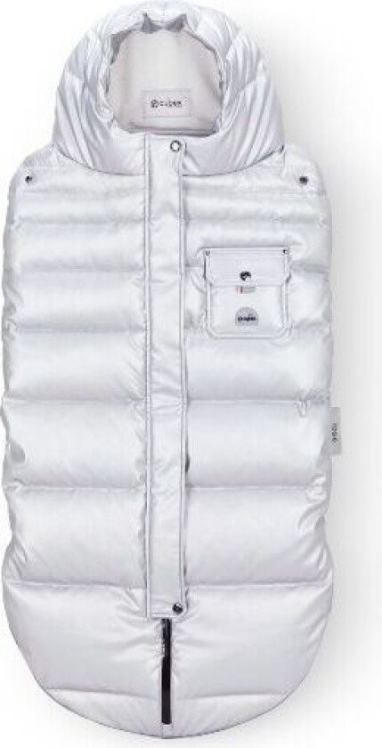 Cybex Platinum Vinter Footmuff, Vognpose - Arctic Silver