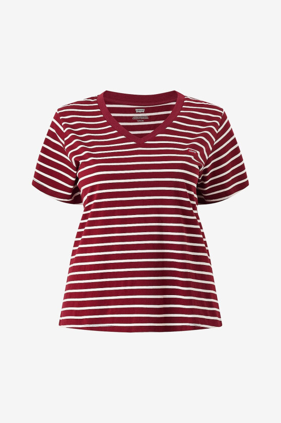 T-skjorte Pl Perfect Vneck Tee - Rød