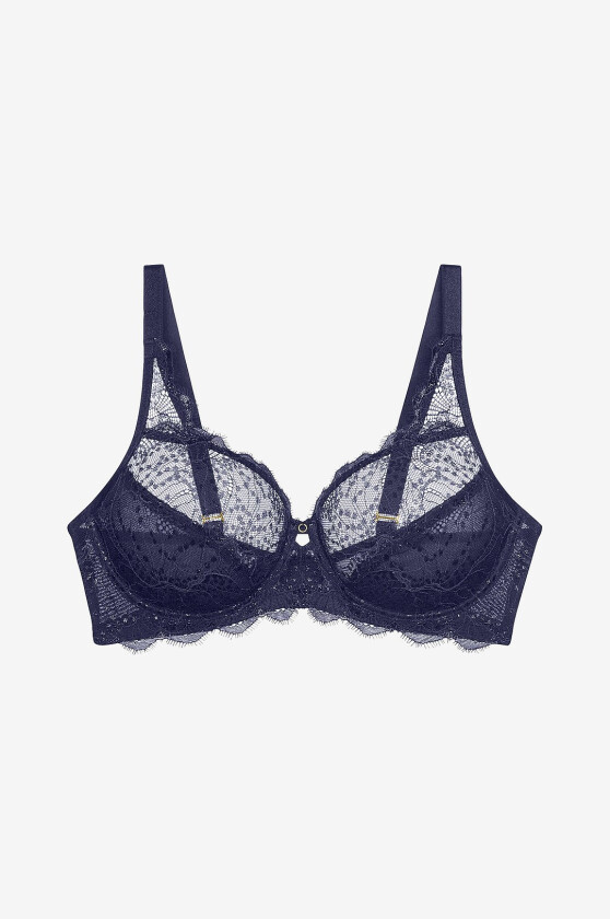 Push up-bh Amourette Sparkle W - Blå